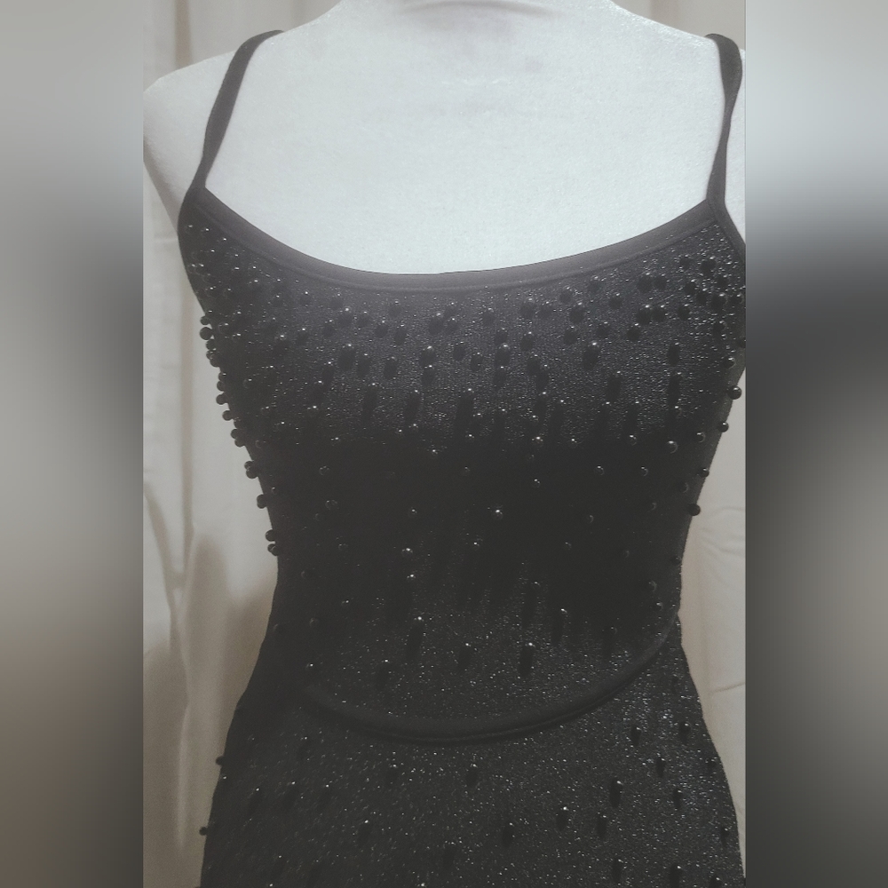 Sale! Oh Polly Bead To Know Embellished Midi Dress - Picture 4 of 4